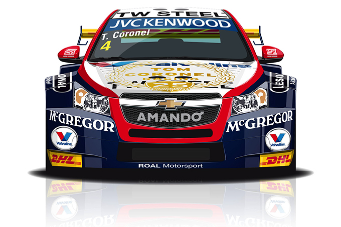 Tom Coronel WTCC Macau 2014 livery
